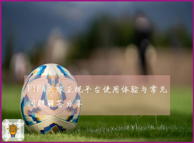FIFA买球正规平台使用体验与常见问题解答分享
