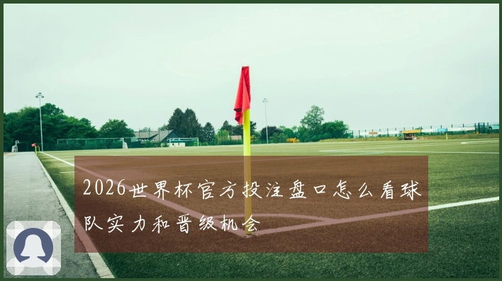 2026世界杯官方投注盘口怎么看球队实力和晋级机会