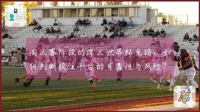 淘汰赛阶段的烽火世界杯竞猜，如何判断投注平台的可靠性与风险？